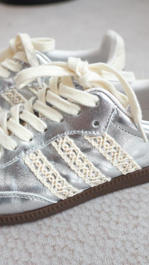 银雾三杠芭蕾德训鞋 商品图2