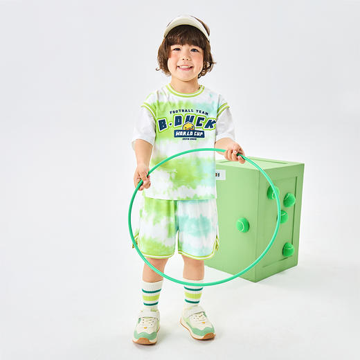 B.DUCK小黄鸭童装新款套装男童夏季 BF2781021 商品图4
