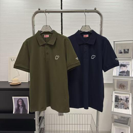 【cyz1】26春夏新品男子刺绣翻领短袖珠地POLO衫！！ 商品图1