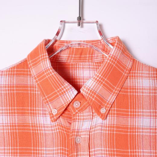 SDSA男装2026新款高贵轻奢少年感撞色格纹短袖衬衫百搭宽松上衣 商品图1