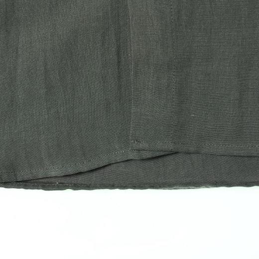 SDSA男装2026新款高贵轻奢小众设计纯色系带翻领短袖衬衫百搭简约 商品图2