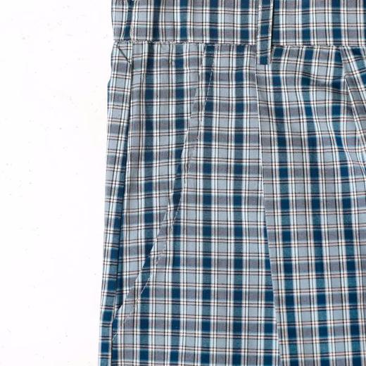 SDSA男装2026新款高贵轻奢韩系撞色格纹格子休闲裤百搭休闲裤子 商品图2