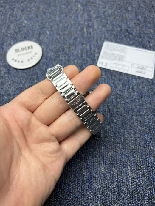 浪琴新款AF康卡斯悦动系列34mm 间玫金橄榄绿 2892机 女士腕表 商品图6