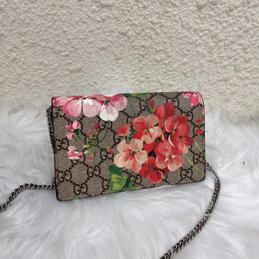 GUCCI 酒神 花卉 老花 mini斜挎包 商品图1
