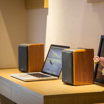 漫步者（EDIFIER）R1000TC北美版 2.0声道电脑音响 台式机笔记本桌面音箱 音响 电脑音箱 /数码 /影音娱乐 /音箱/音响 商品图4