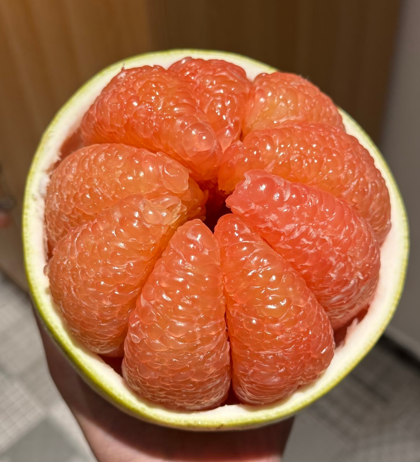 周三取货：【红宝石柚】一个3斤左右！超嫩！超水！