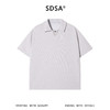 SDSA男装2026新款轻奢潮牌倒三角装饰翻领短袖T恤百搭时尚上衣 商品缩略图0