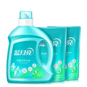 蓝月亮 除菌去味洗衣液橙花香 2kg瓶+500g袋*2儿童可用除菌>99.9%去霉味 /家庭清洁/纸品 /衣物清洁 /普通洗衣液 商品图7