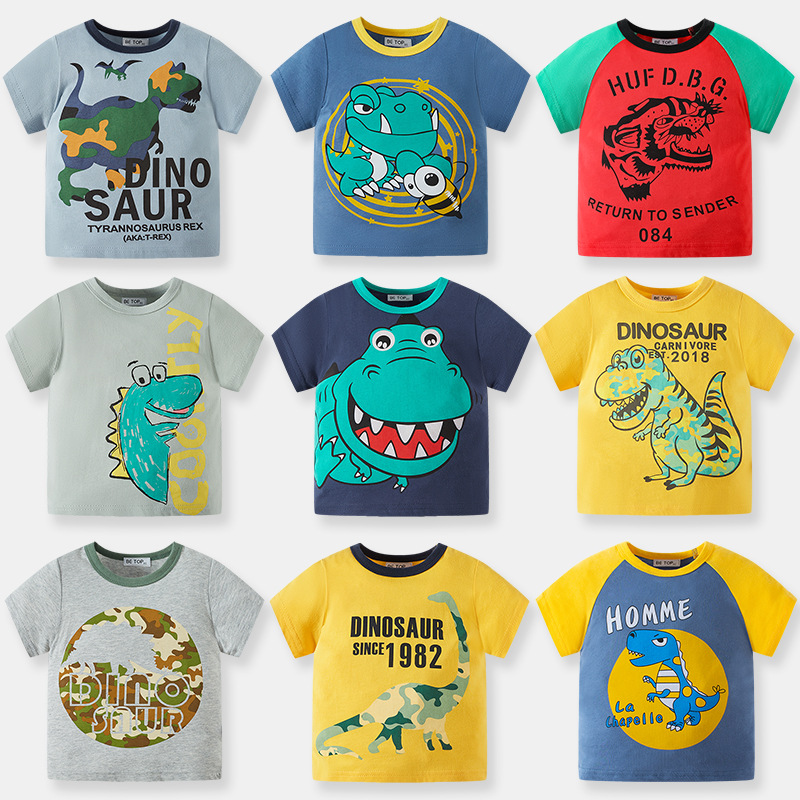 【清仓59元任选5件】be top夏季全棉短袖T恤