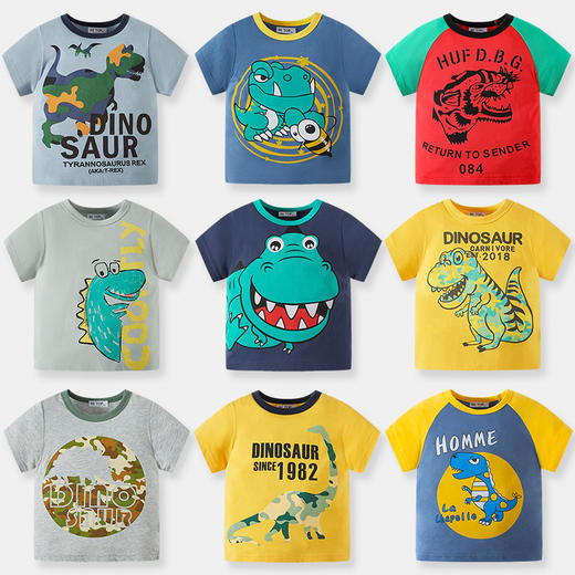 【清仓59元任选5件】be top夏季全棉短袖T恤 商品图0