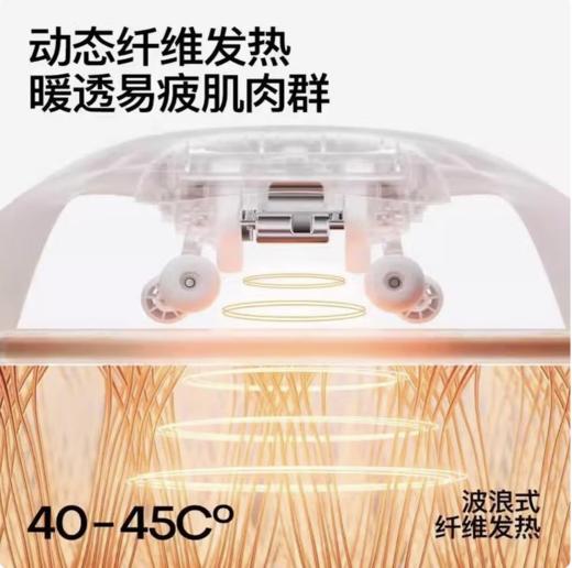 PGG颈部按摩仪肩颈疏通神器按摩枕家用颈椎颈肩按摩器全自动【动态纤维发热】M7披肩按摩仪 商品图3