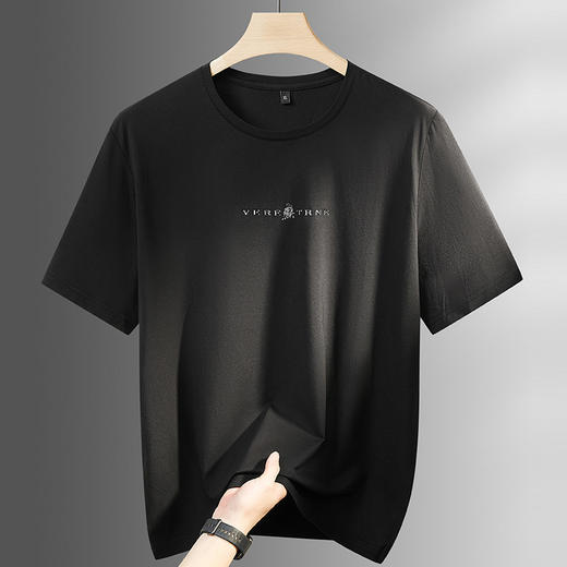 【DPF】【莫代尔棉】大依优型大码男装圆领短袖T恤休闲运动上衣夏季男士 商品图4