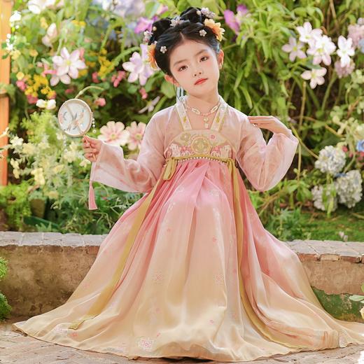 【团购】【菀柠】苏城纪女童襦裙汉服SL3186长袖 商品图10