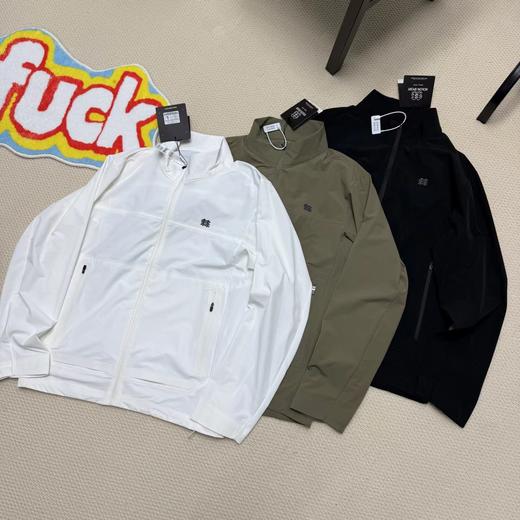 F040759夏季风壳三色立领日常通勤休闲舒适防晒夹克 商品图0