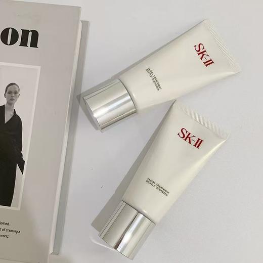 【跨境直邮】SKII洗护四件套神仙水230ml大红瓶面霜清爽版80g小灯泡50ml 洁面乳120g 商品图4