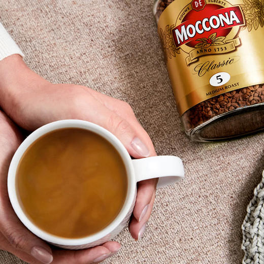 摩可纳(Moccona)荷兰进口经典5号中度烘焙冻干速溶咖啡400g  山姆会员店商品非商品原因不支持退款 商品图1