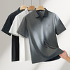 【DPF】大依优型大码男装夏季小V领短袖POLO衫商务休闲透气上衣棉质T恤 商品缩略图1