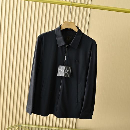 杰尼亚2026春夏新款男士无痕工艺薄款拉链夹克外套 商品图2