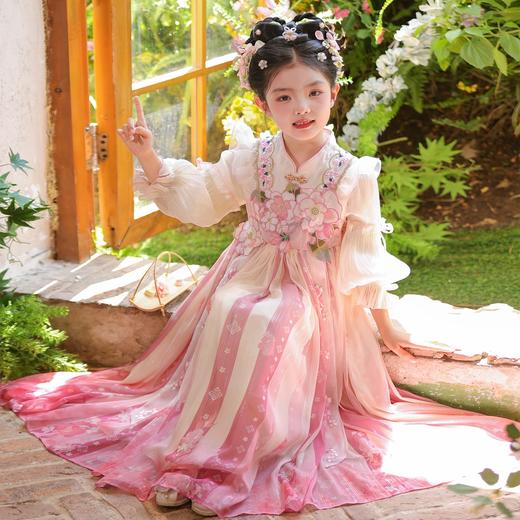 【团购】【花袭人】苏城纪女童襦裙汉服SL3375长袖 商品图6