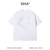 SDSA男装2026新款轻奢设计感简约渐变晕染小熊圆领短袖T恤百搭 商品缩略图0