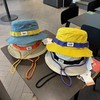 【透气速干！防晒遮阳】日系工装风撞色速干渔夫帽子女春夏户外登山钓鱼盆帽防晒遮阳帽男。xb 商品缩略图0