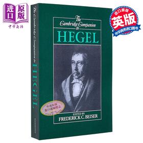 预售 【中商原版】剑桥哲学指南系列 黑格尔 The Cambridge Companion to Hegel 英文原版 Frederick C Beiser 人文社科 哲学