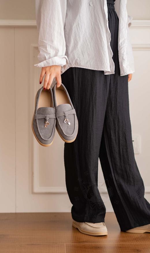 一眼沦陷的老钱风乐福鞋   ✅防滑鞋底+精裁设计！不卡脚不掉跟   ✅适合各种场合，通勤出游都超好穿~ 商品图1