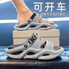 【Q弹气垫般的柔软】夏季多巴胺加厚外穿防滑防臭凉拖鞋情侣运动休闲两用沙滩鞋。ri 商品缩略图0