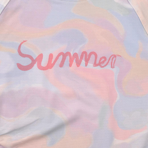 棉果果夏季新品女童针织凉感速干运动T恤M222140426302 商品图4