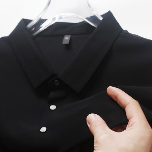 【DLS】大依优型大码男装夏季翻领冰丝polo衫短袖商务休闲百搭短袖上衣 商品图3