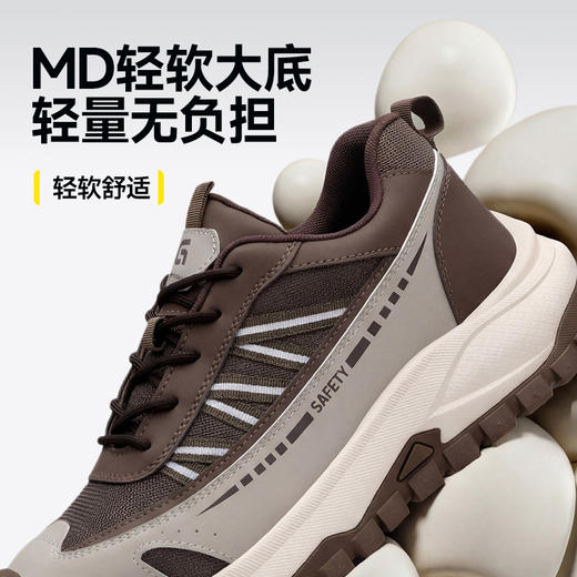 古伊萨新款防砸防刺绝缘15KV安全鞋低帮四季款4.0凯夫拉MD底 商品图6