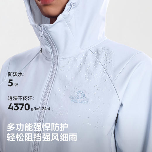 【风逸S26】伯希和户外软壳衣女新款CORDURA耐磨徒步登山修身外套 商品图2