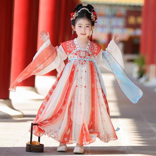 【团购】【洛川】苏城纪女童襦裙汉服SL3573（长袖） 商品图9