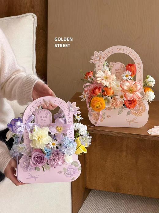 母亲节蝶遇花间手提盒24*33*9cm（5个/包） 商品图6