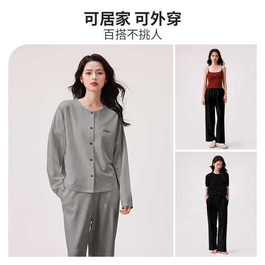 【节目专属特惠】Chrissie Morris 颗里“空调”针织短袖/“空调”Souffle裤【YW】【佳人严选】 商品图11