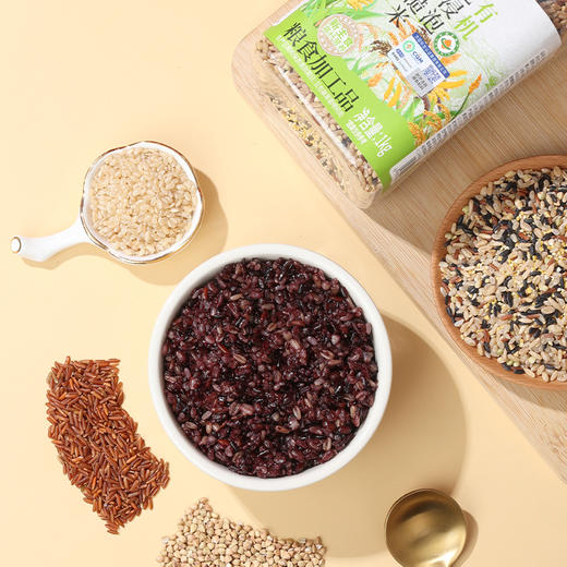 【商城专属】燕之坊有机免浸泡七色糙米1kg 新米五谷杂粮米粗粮糙米饭健身代餐孕妇控糖主食粥饭 商品图2