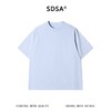 SDSA男装2026新款高贵轻奢简约美式胸前印花字母圆领短袖T恤百搭 商品缩略图0
