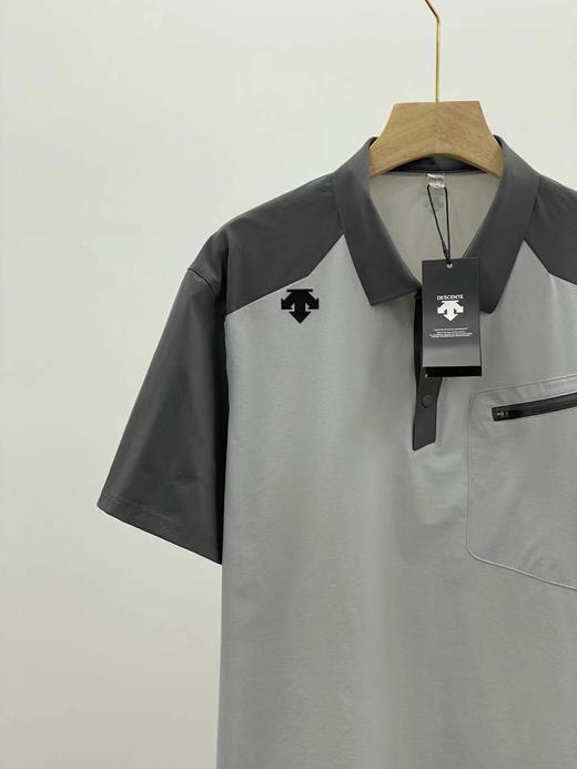 F040760夏季新款轻量化翻领男士速干透气短袖POLO衫 商品图5