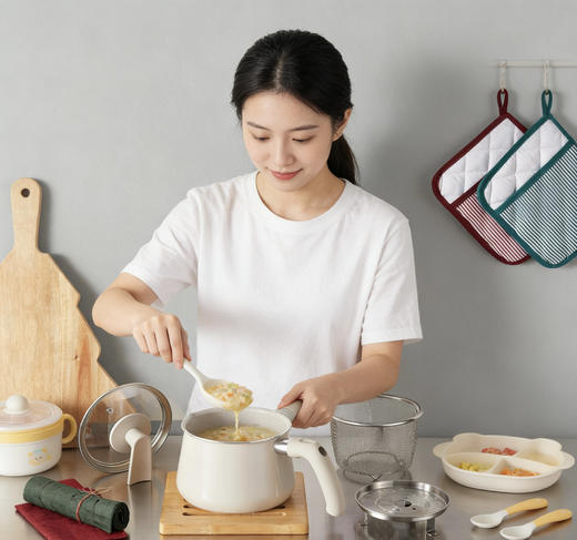 【NITORI宜得利家居1台10用锅】厨房终结者来啦!日本家居第1品牌!一口锅搞定煮/蒸/焯/炒焖/热/沥/炸/拌/烤等10种用法一口搞定 商品图1