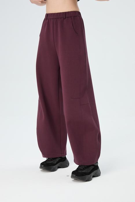 水淼2025秋冬新款爆款百搭显瘦帅气休闲花苞裤1639 商品图0