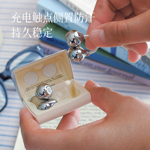 【4.6g超轻盈夹耳式蓝牙耳机 让耳朵自在放松】稳戴不掉 强劲回弹 不易变形 挂绳设计 解放双手 商品图3