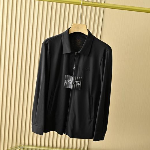 杰尼亚2026春夏新款男士无痕工艺薄款拉链夹克外套 商品图1