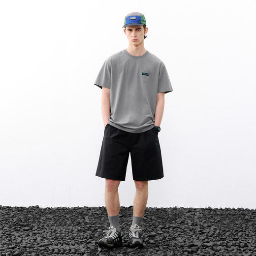 714street户外印花抗菌速干短袖2026夏季潮牌宽松情侣索罗纳T恤男 商品图3