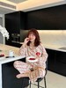 官网499！宋雨琦同款 tbh野兽×星星人同款星光缎家居服套装 长袖睡衣四季可外穿 商品缩略图5