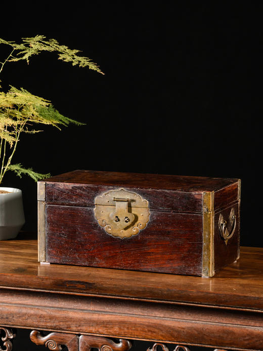 清 黄花梨文房箱 商品图0