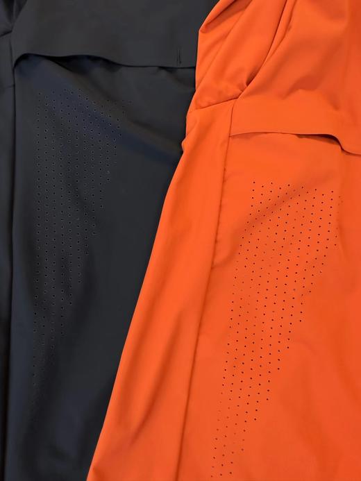 F040744户外运动休闲吸汗透气速干轻薄透气连帽梭织外套夹克防晒衣 商品图9