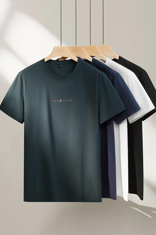 【DPF】【莫代尔棉】大依优型大码男装圆领短袖T恤休闲运动上衣夏季男士 商品图5