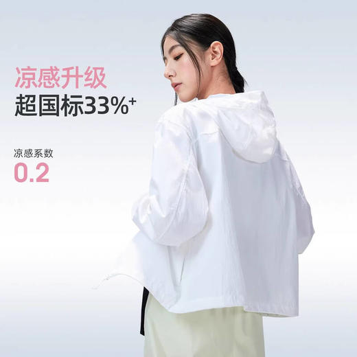 骆驼（CAMEL）女款梭织标准长防晒衣A26BA18011 商品图3