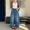 【秒杀】2026春季新款宽松阔腿裤高腰九分弯刀裤 商品缩略图1