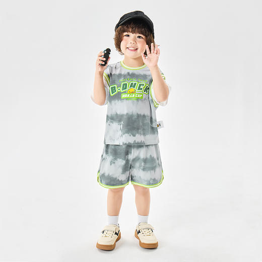 B.DUCK小黄鸭童装新款套装男童夏季 BF2781021 商品图3
